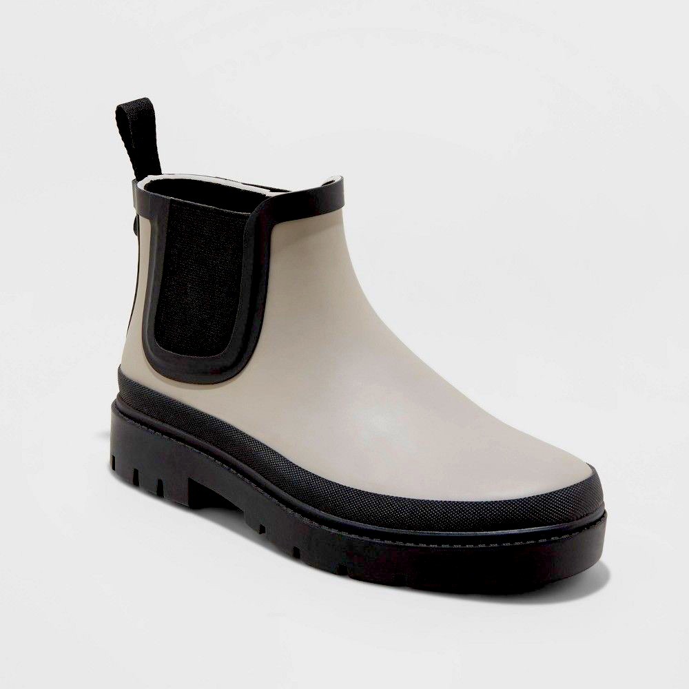 Universal Thread | NWT Gray Kaden Waterproof Chelsea Lug Ankle Boots Women's 9